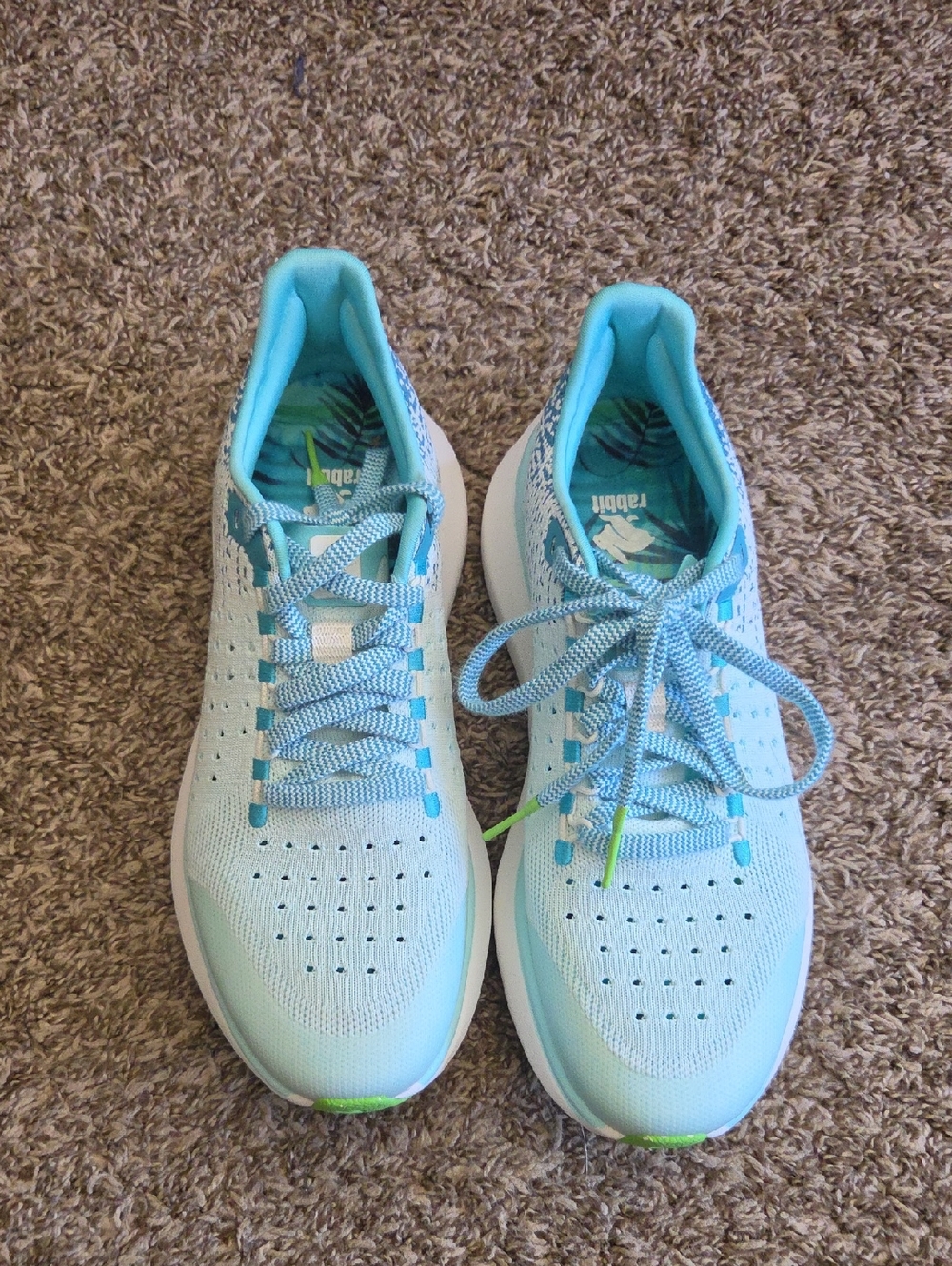Rabbit Blue Women's Athletic Sneakers Size 9.